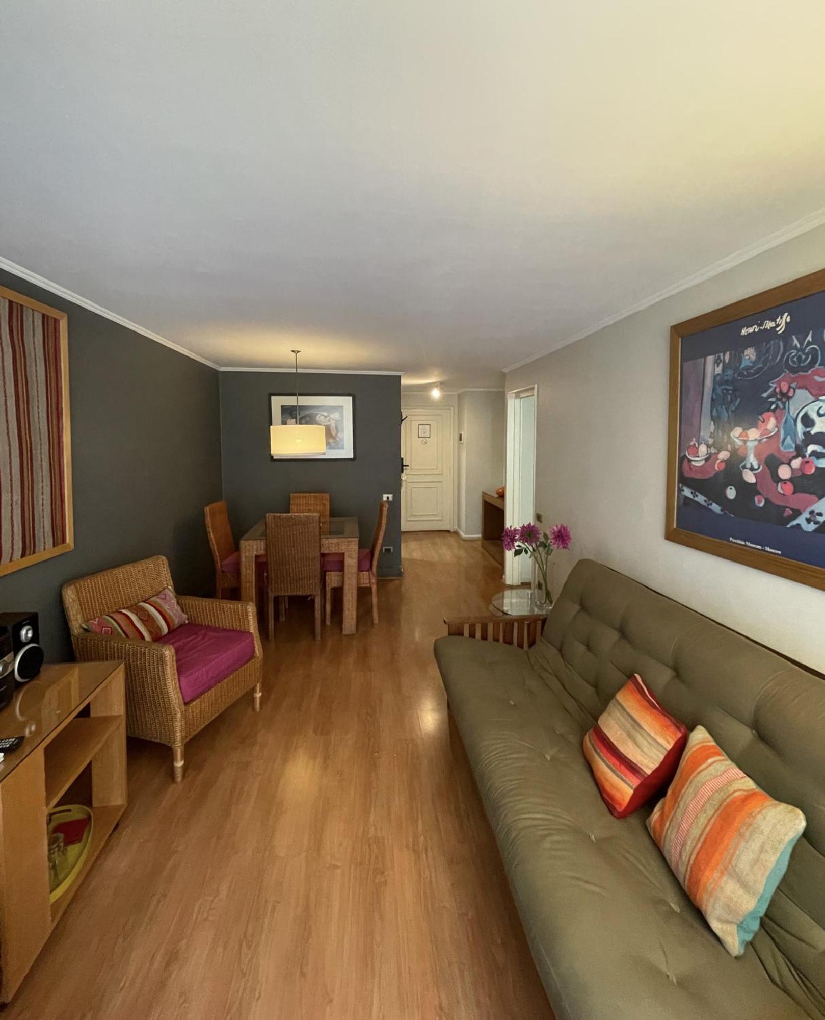 Apartamento San Sebastian Las Condes I Piscina I Estacionamiento Apartment
